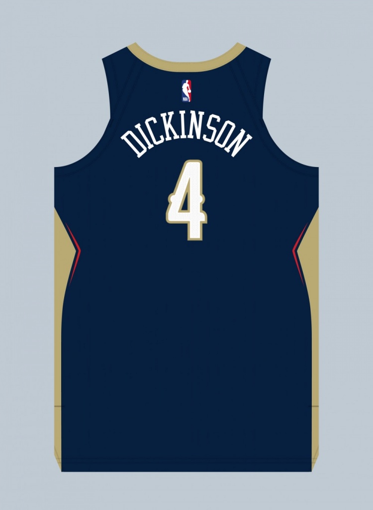 乐鱼体育下载-球衣记者：鹈鹕的双向合同中锋亨特-迪金森将身穿4号球衣